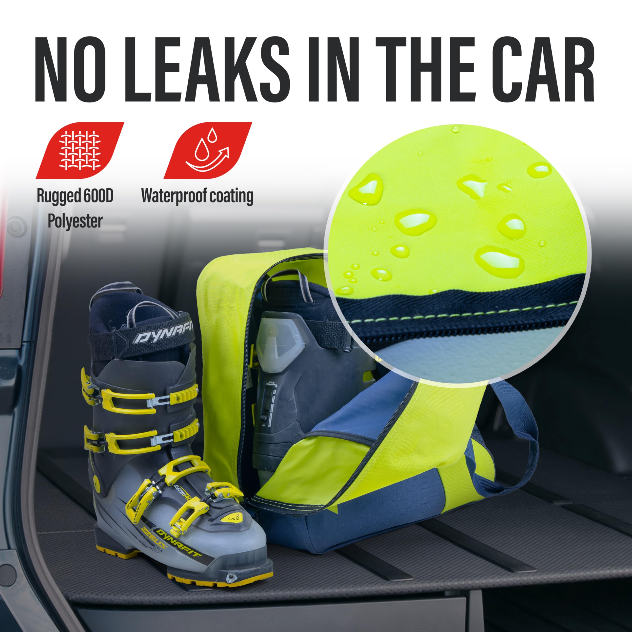 Tonesport Torba na buty narciarskie i snowboardowe oraz kask – gotowa do podróży samolotem