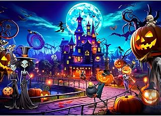 Comprar Puzzle de 1000 piezas, rompecabezas para adultos, un juego desafiante, juegos de rompecabezas para toda la familia, regalos para mujeres, regalos para hombres, tema: Halloween de terror