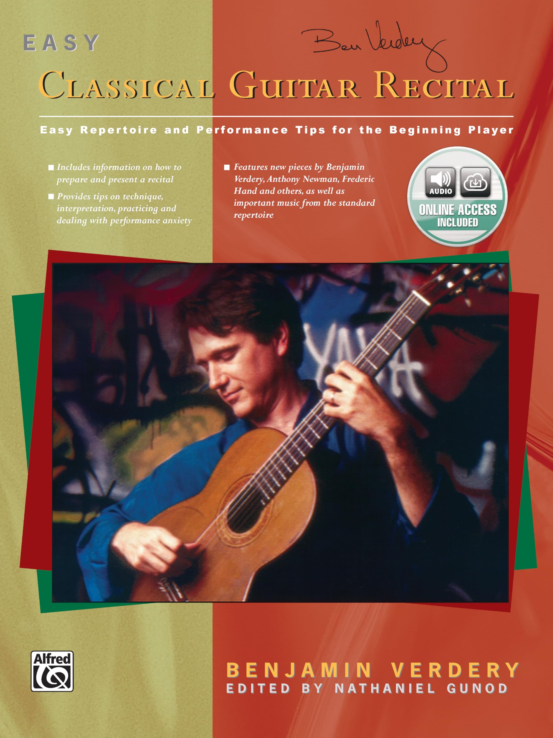 Easy Classical Guitar Recital (Book and CD): Benjamin Verdery ...
