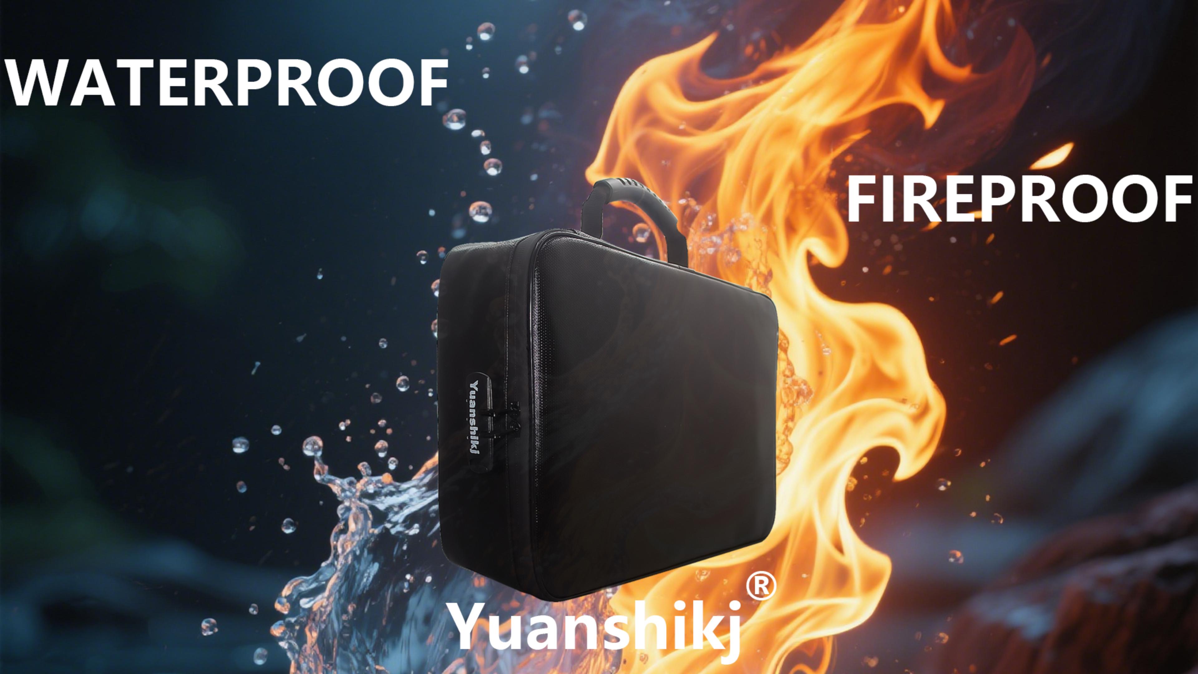 Yuanshikj Heat Insulated Fireproof Waterproof Safe File - View #10