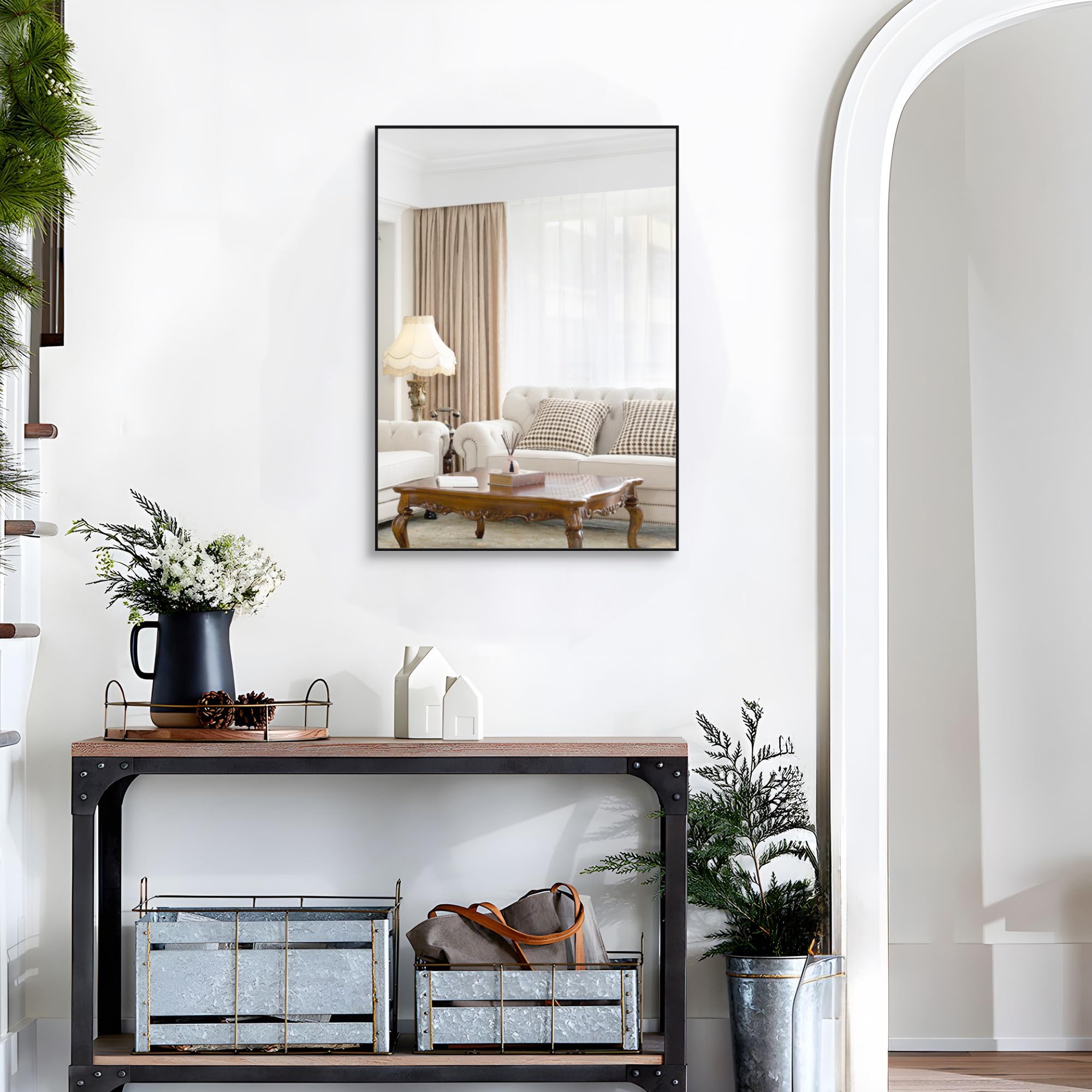 BEAUTME 洗面鏡 浴室鏡 壁掛け鏡 姿見鏡 全身鏡 アルミ 壁掛けミラー Amazon.co.jp: BEAUTME 洗面鏡 浴室鏡 壁掛け鏡 姿見鏡 全身鏡 アルミ