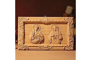 Sacred Heart of Jesus and Immaculate Heart of Mary Wall Art