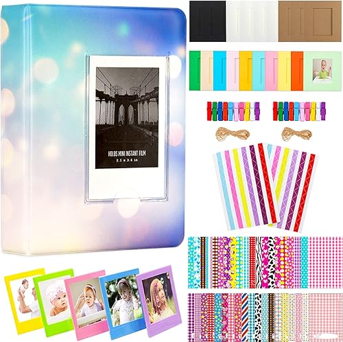 BigTrend - Álbum de película de papel fotográfico de 2 x 3 pulgadas para cámara Fujifilm Instax Mini, Polaroid Snap, Z2300, cámaras instantáneas