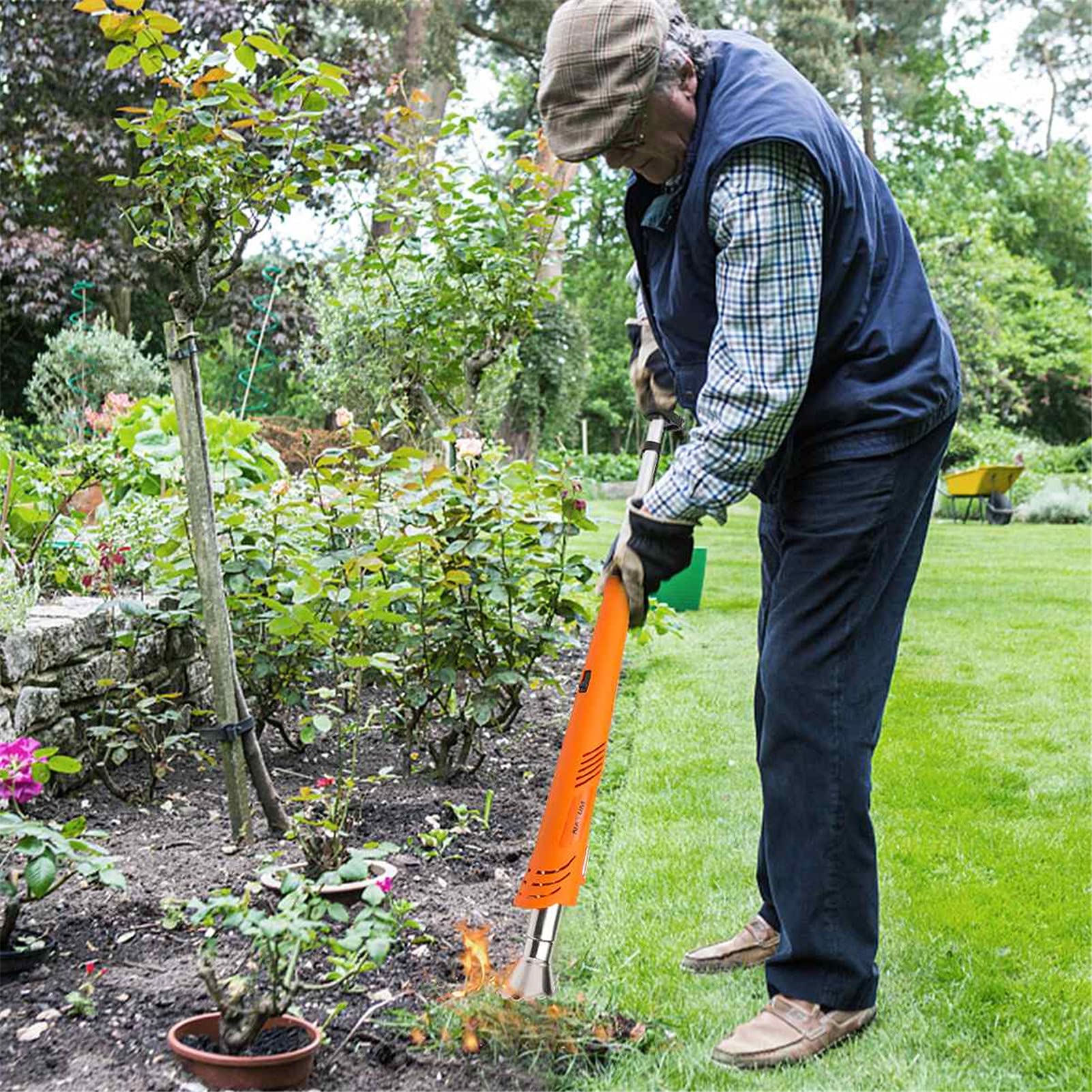 GMtes Utensili per Il Giardinaggio dell'erbaccia elettrica del bruciatore del bruciatore del bruciatore del bruciatore del bruciatore del bruciatore del bruciatore 550L / min/min/min