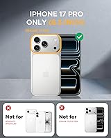 Vista 690 de Miracase Funda magnética para iPhone 14 de 6.1 pulgadas, protector de pantalla de vidrio templado integrado + protector de lente, compatible