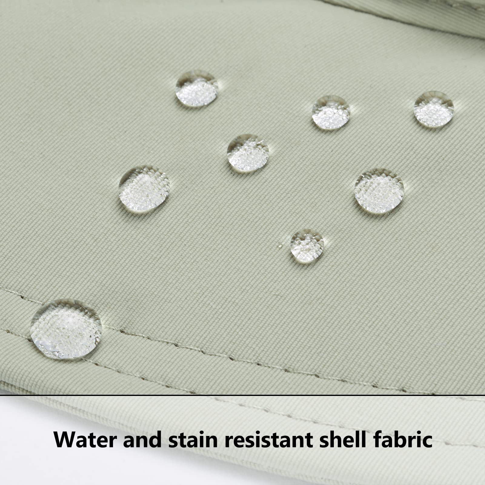 Bassdash UPF 50+ Sombrero de Pesca Solar Resistente al Agua con Solapa de Cuello Desmontable — view 7
