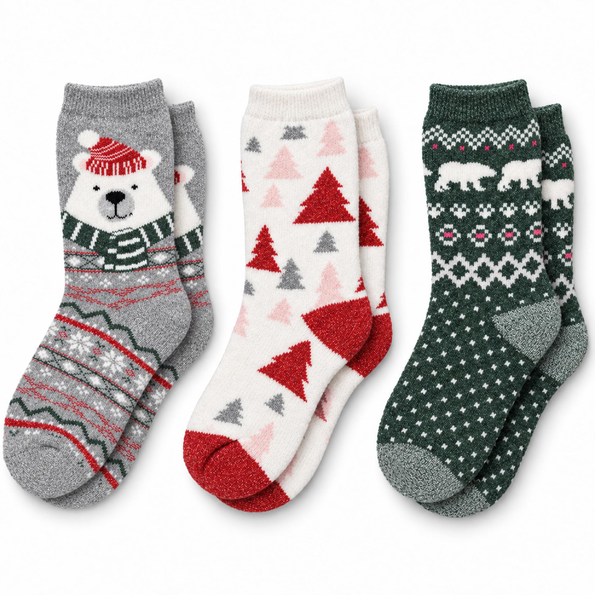 Cuddl Duds Ladies Super Soft Warm Comfortable Multipack Gift Lounge Socks