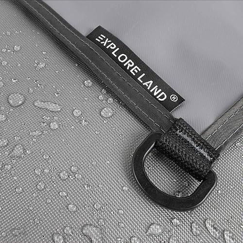 Miniatura 9 de Explore Land Universal Kayak Cockpit Drape Waterproof Seal Cockpit Cover for Indoor and Outdoor Storage