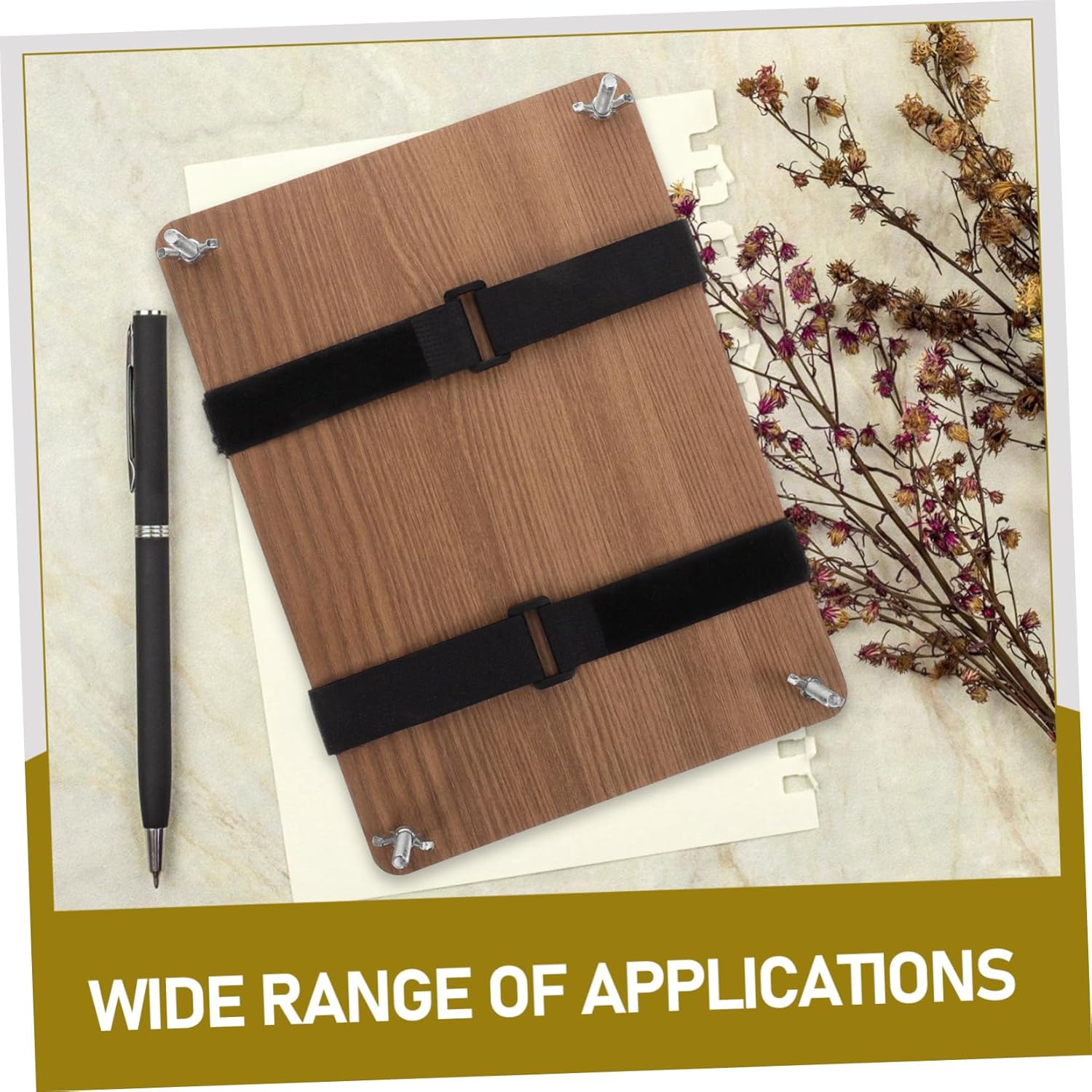 Abaodam Pressed Flower DIY Craft Kit Wooden Flower Press Preservation Tool for Beginners Art Enthusiasts