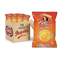 PATA | Paquita Tortilla Redondita, Senza Glutine, Con Olio di Semi di Girasole, Fonte di Iodio, 10x200g
