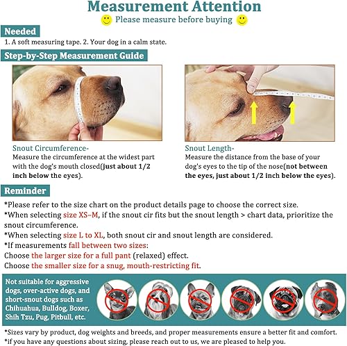 Miniatura 3 de Bozal para perro, bozales cubiertos de malla suave para perros pequeños, medianos y grandes, bozal de protección de cebo envenenado con correas