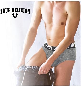 True Religion Mens Underwear 5 Pack Mens Briefs Soft Cotton