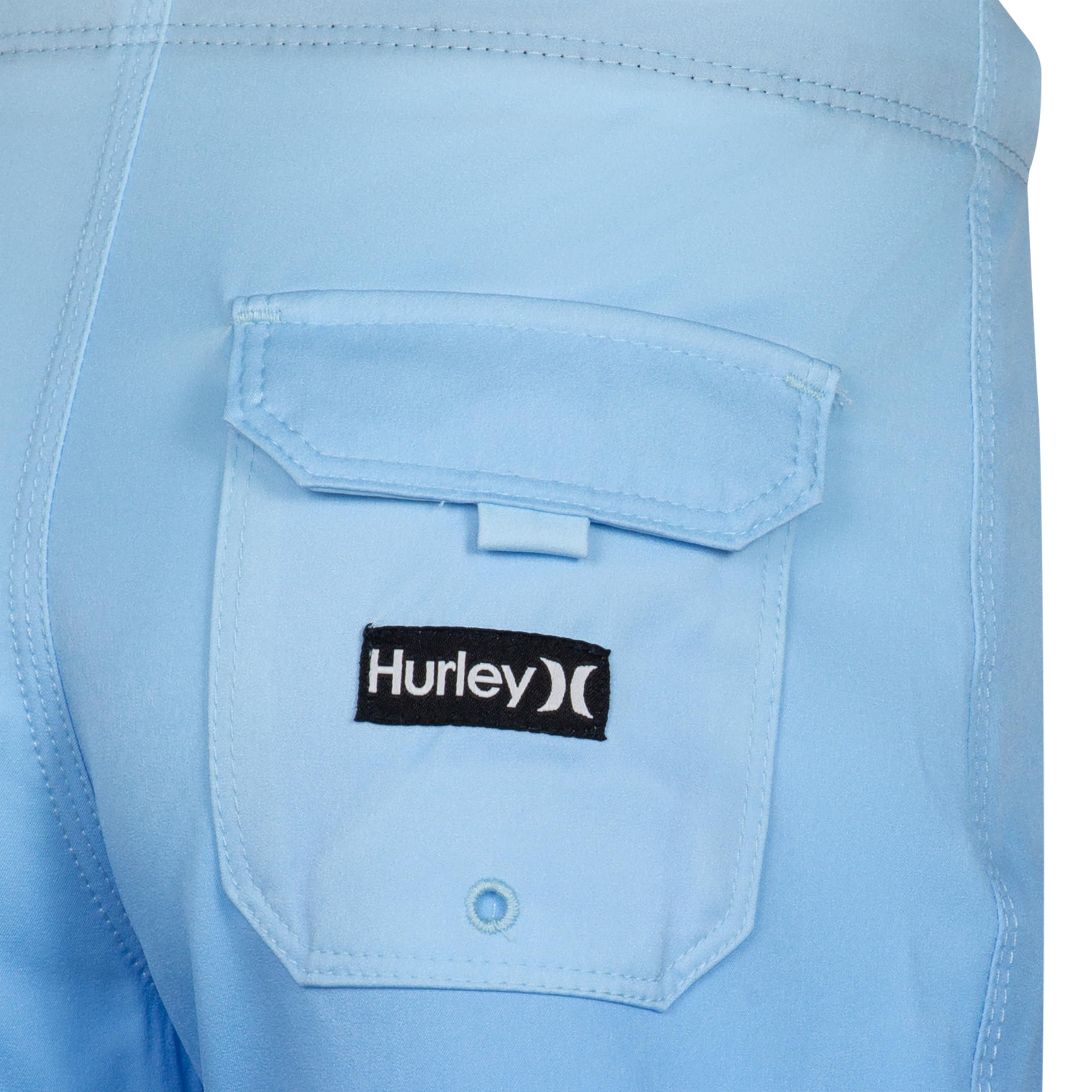 Hurley Chłopięce spodenki na deskę, niebieski lód, 7, Lodowy Niebieski, 7