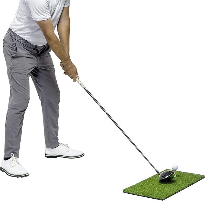 GoSports Golf Hitting Mat 2 x 1 Artificial Turf Mat for