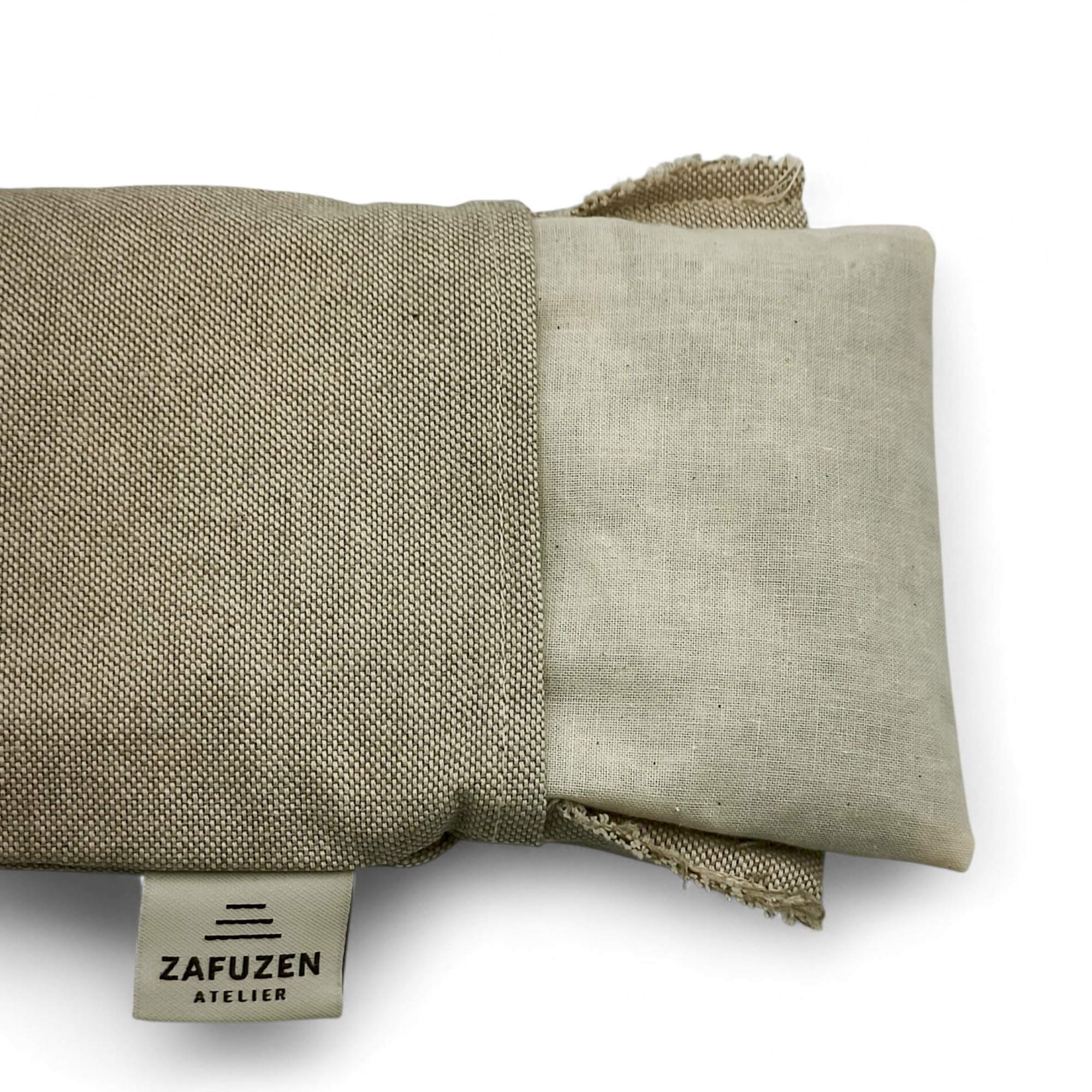 Cuscini per Occhi con Fodera Lavabile Set da 6 – Cotone Naturale e Lavanda – Uso Professionale Yoga, Pilates, Spa e Fisioterapia – Colore Dune Atelier