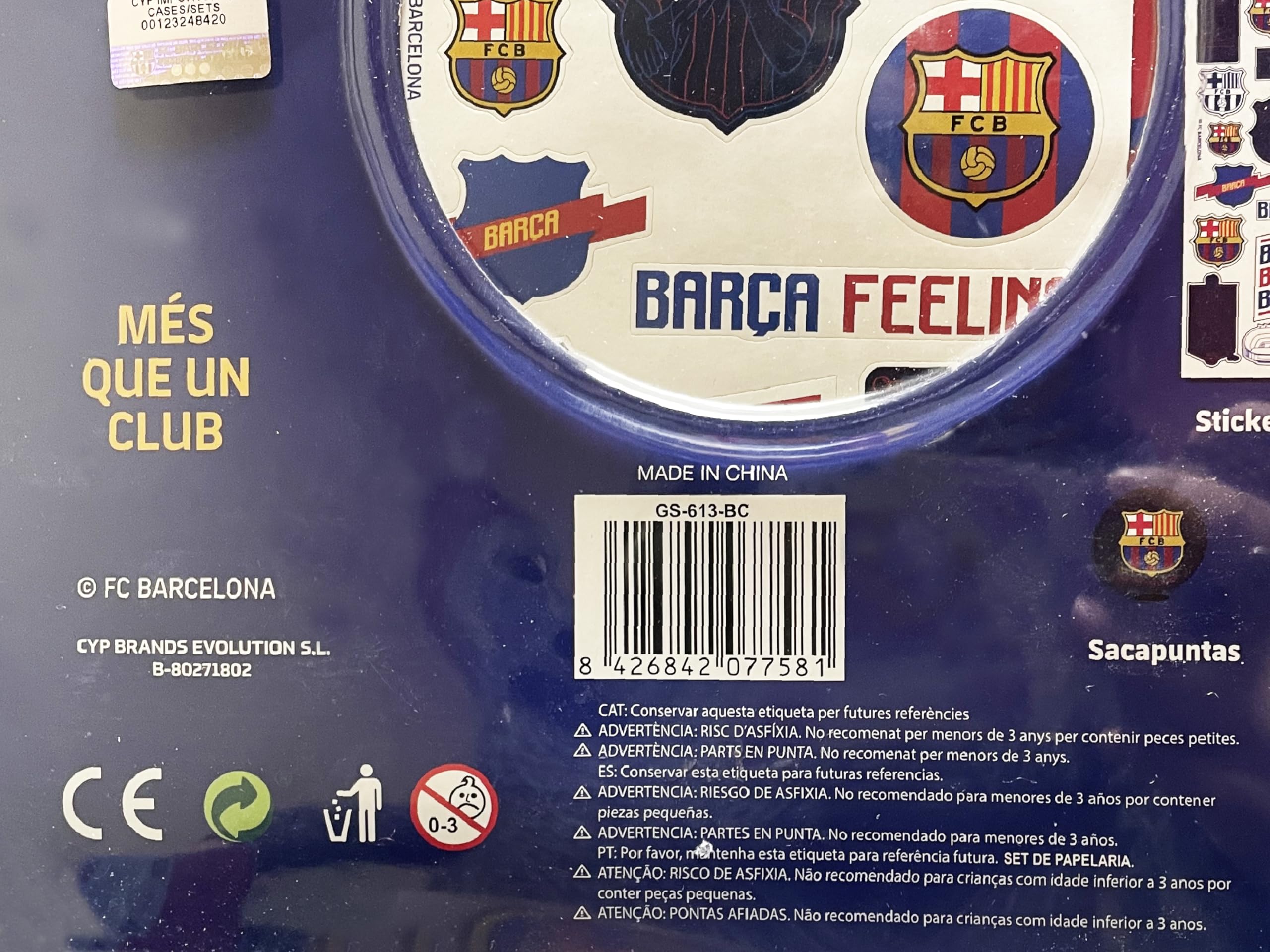 FC Barcelona Walizka