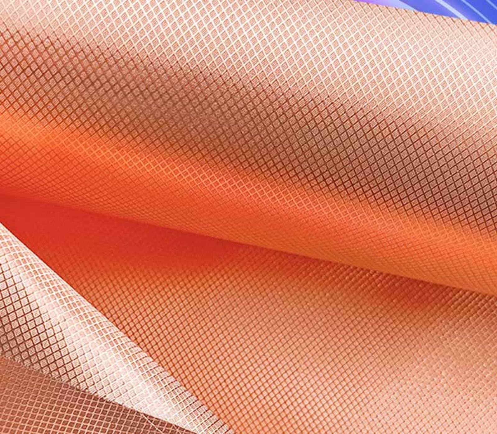 Shielding Faraday Fabric Emf Protection RF Shielding Fabric Faraday Material Shielding RF/LF/EMF Electromagnetic Fields,gold-6x1.1m