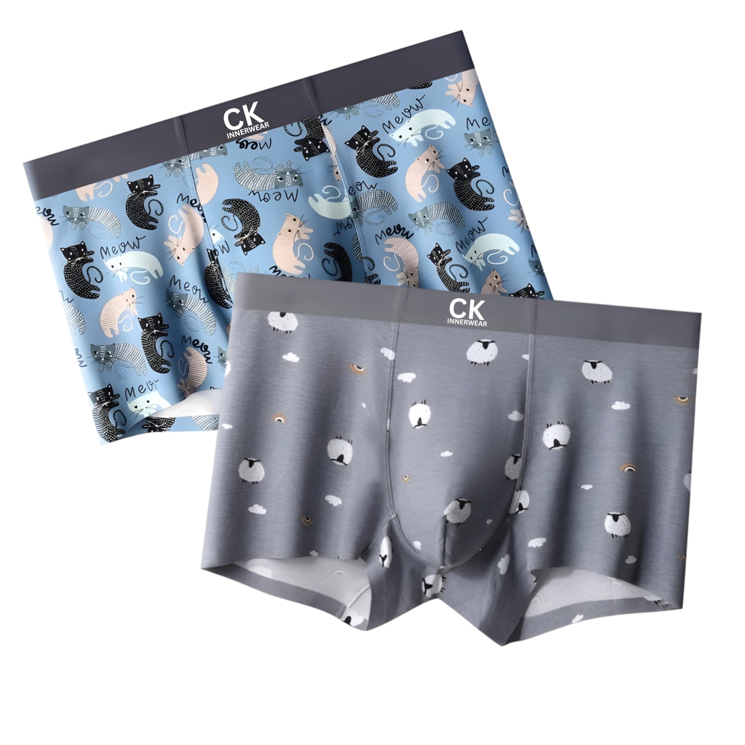 ck innerwear Presents Men's Super Combed Cotton Elastane Stretch Printed Underwear with Ultrasoft Waistband (Multicolour)-picture-25