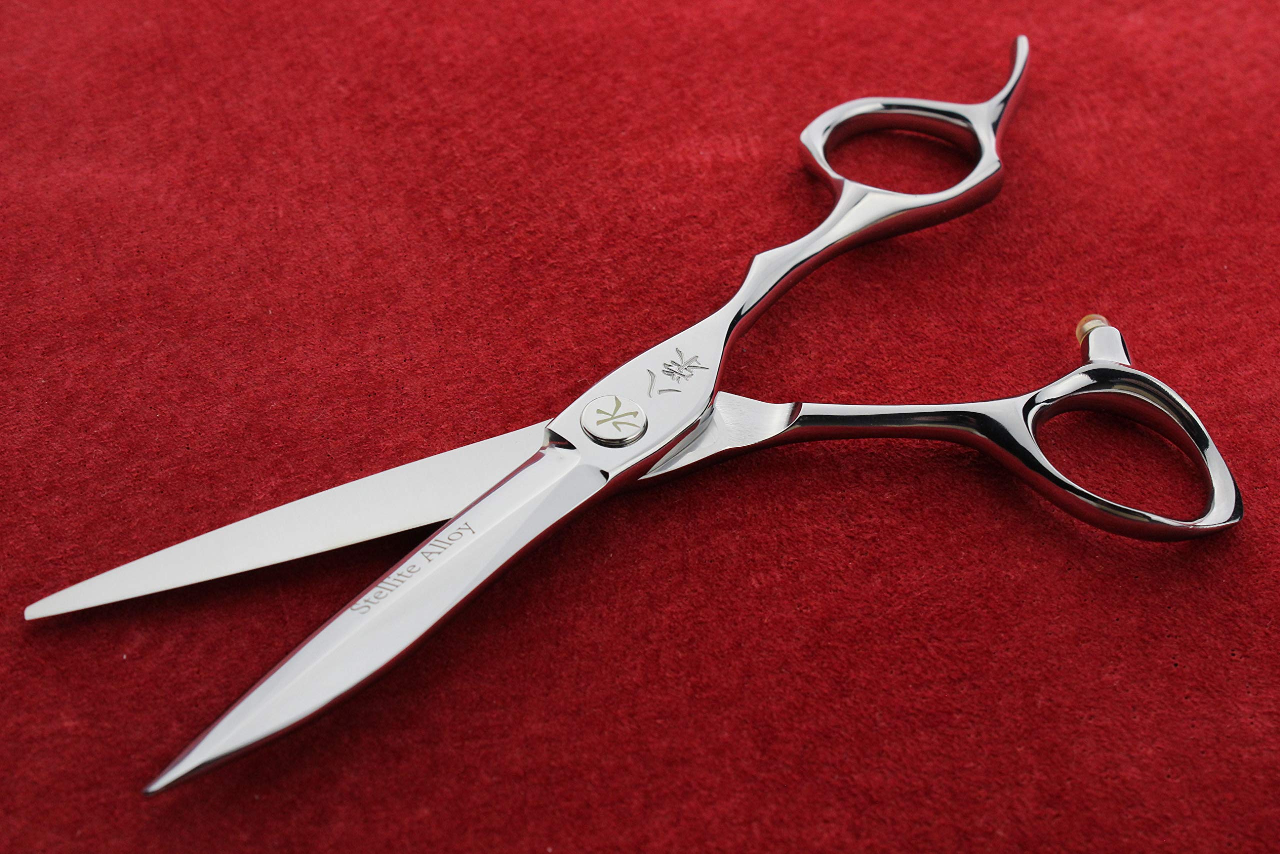 Hair Scissors Matzukani Ball Bearing Screw Stellite Alloy (Size 6 inches)