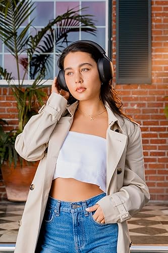 Vista 13 de Sony WH-1000XM5 Premium Noise Canceling Headphones, Auto NC Optimizer, 30-Hour Battery, Alexa Voice Control, Black Negro