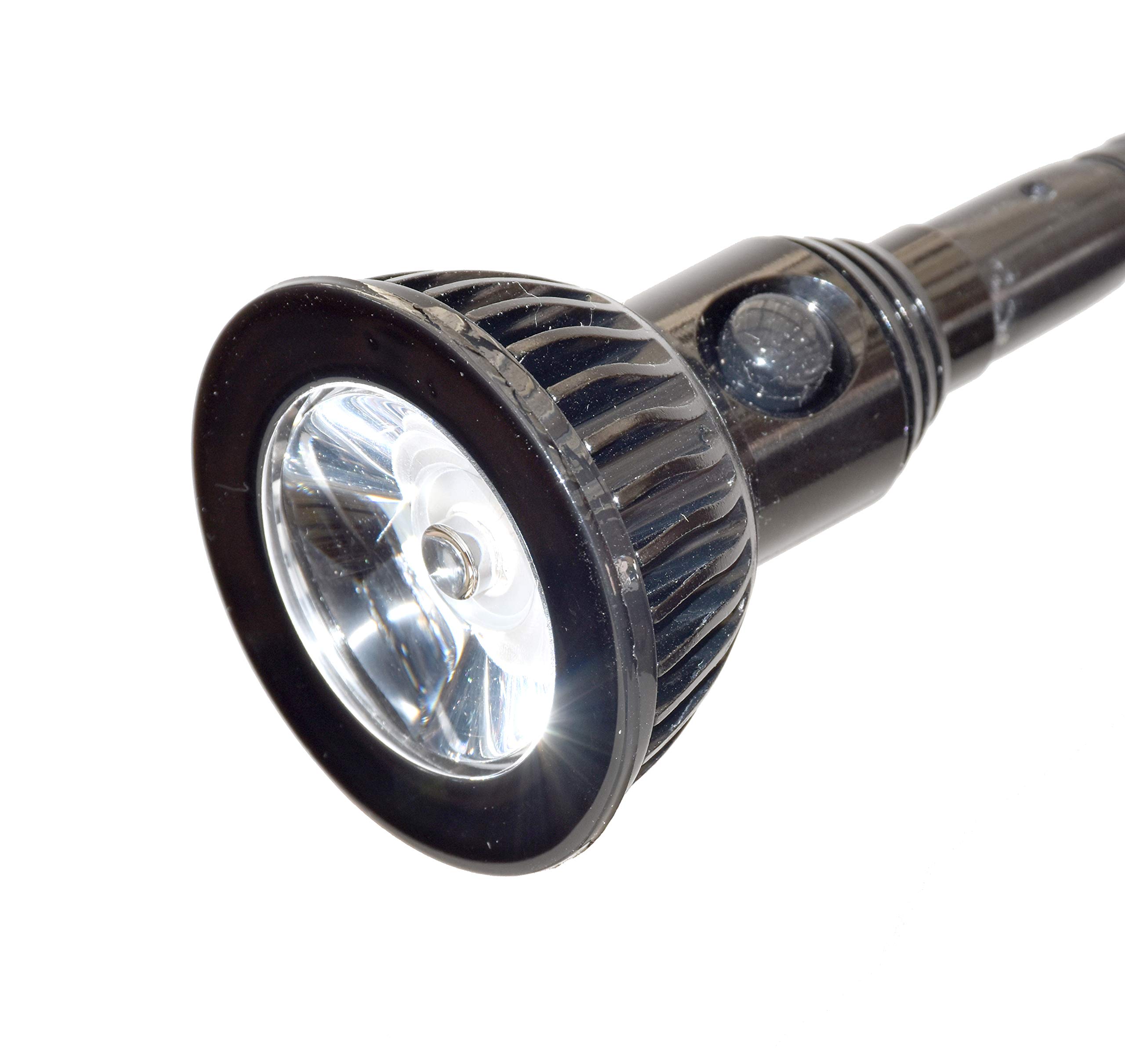 Spot LED avec base magnétique 3 W avec col de cygne industriel pour tour à bois, bois fraisage CNC, perceuse et établi.