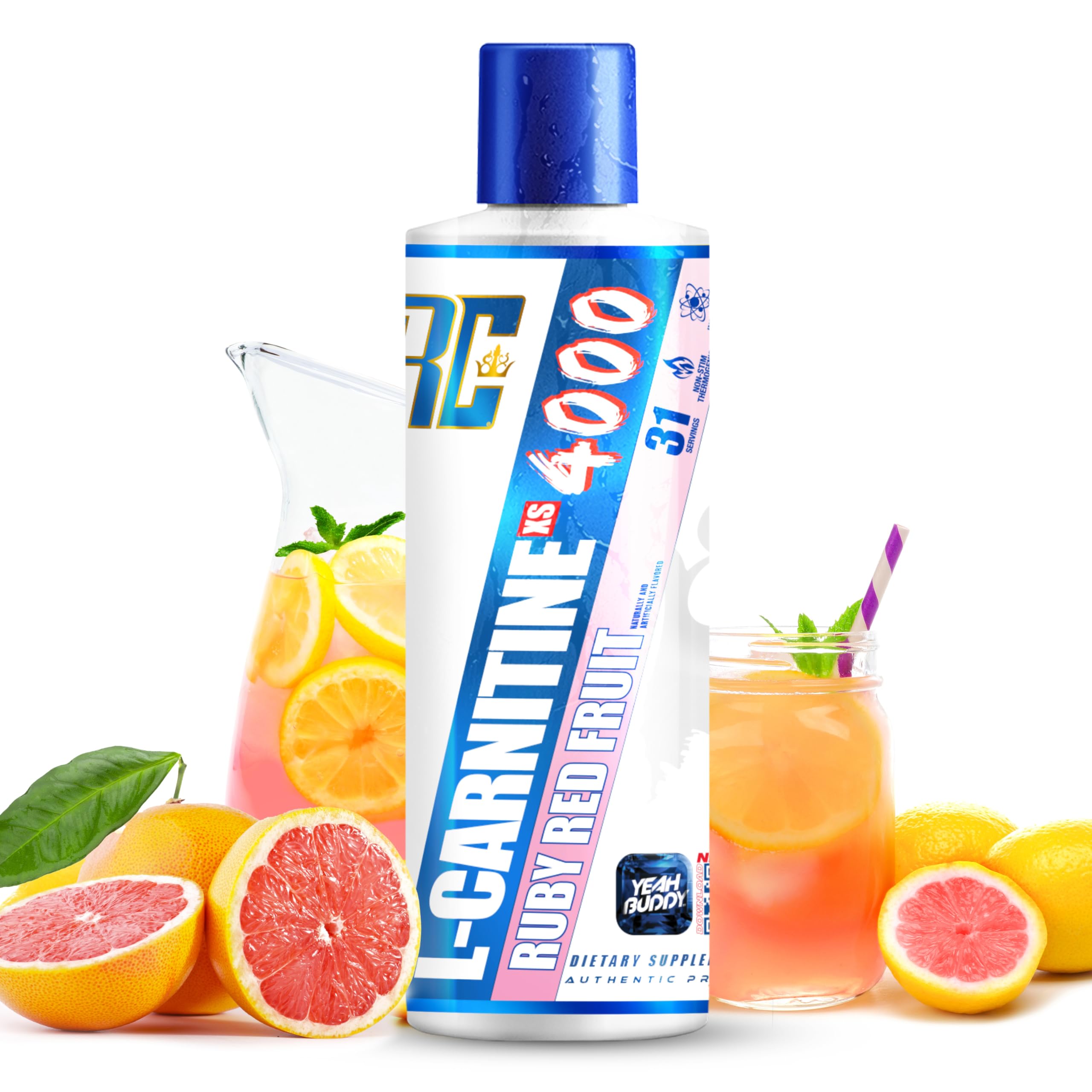 Amazon.com: Ronnie Coleman Signature Series L Carnitine XS 4000 Liquid,  Stimulant Free, Sugar Free, Zero Carbs, Lean Muscle Strength Support for  Men & Women, 16 Oz (16 oz, Ruby Red Fruit (4000)) :