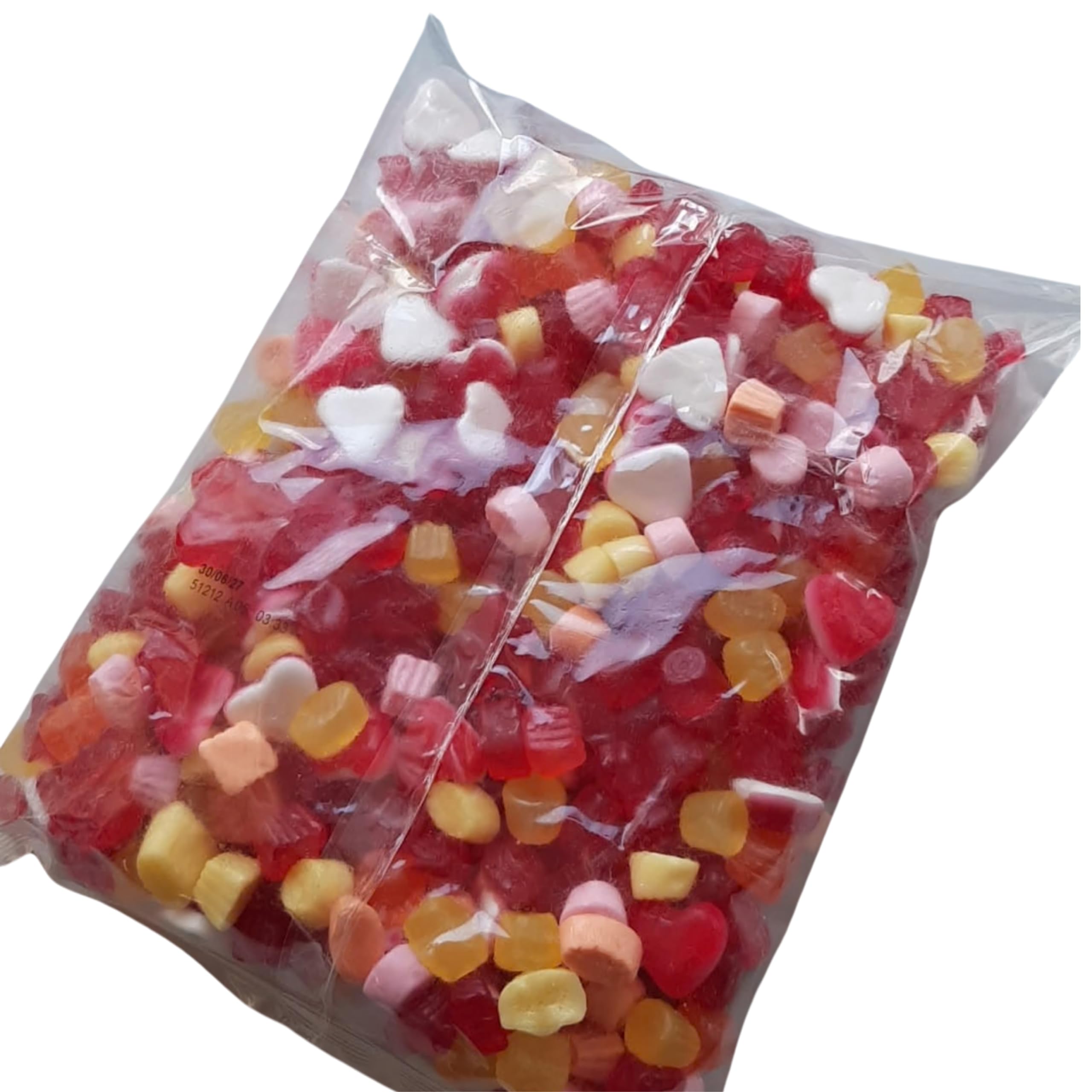Deine Naschbox | Bunter Fruchtgummi Mix - zuckerfrei | XXL Großpackung für Candybar & als Geschenk | Saftig | Fruchtig | Gelatinefrei | Sonderposten