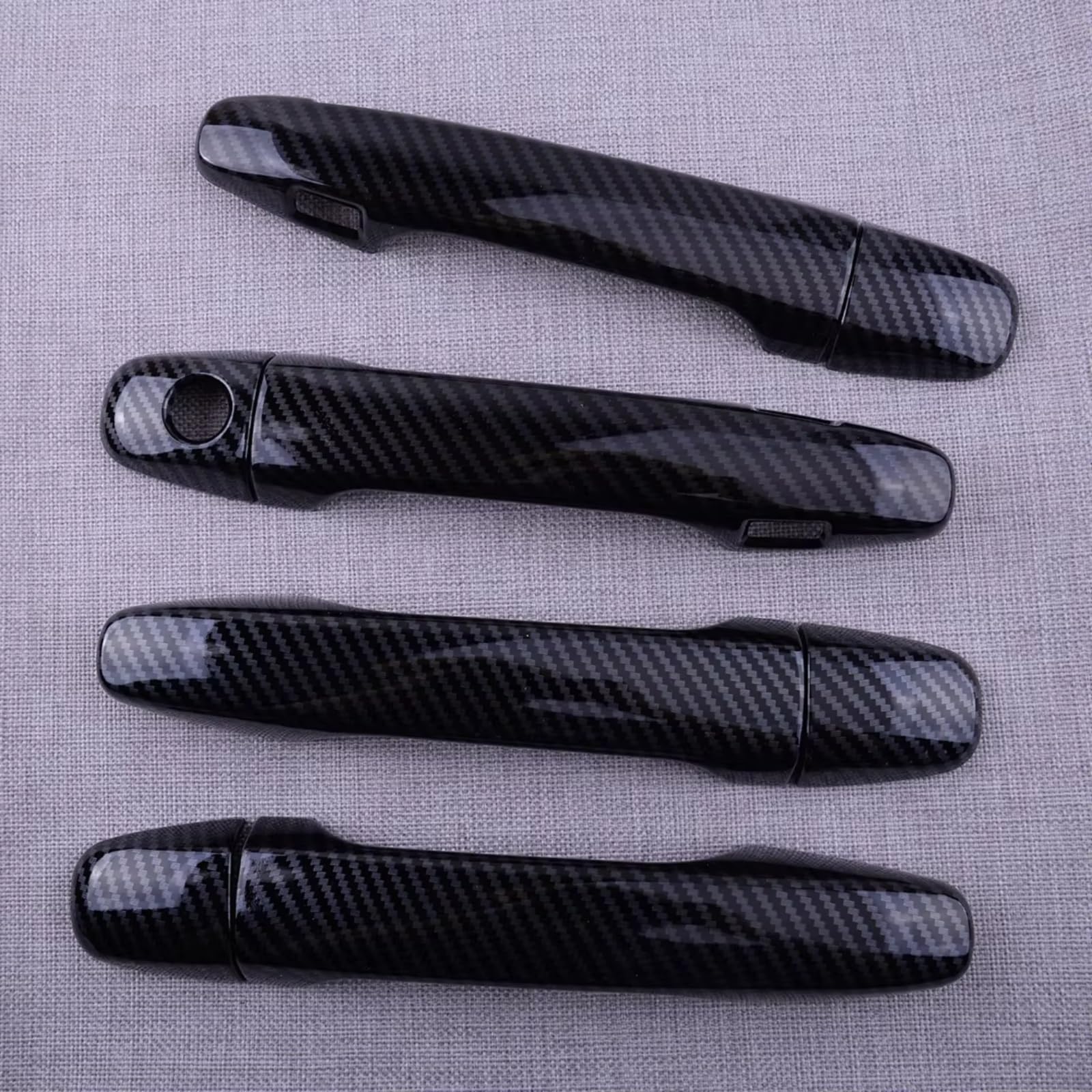 Qdzvalumv One Color Car Door Handles Cover Shell Compatible With Subaru For Legacy For Levorg 2015-2018 Car Exterior Door Handle Shell Outer Cover Trim Set