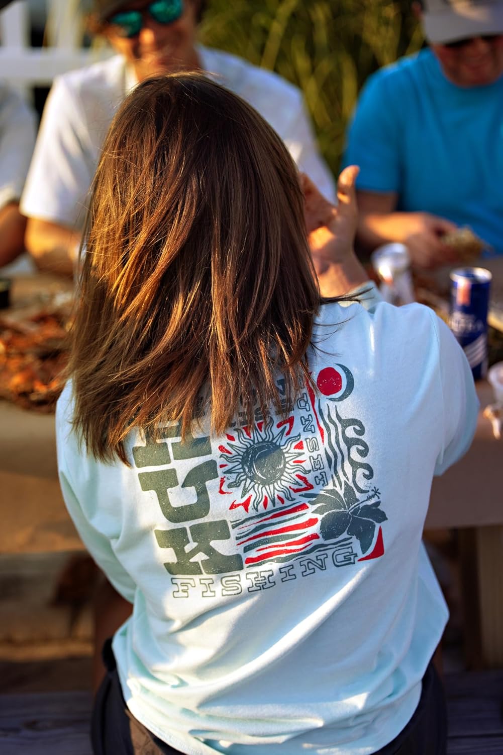 HUK Womens Pocket Tee, Comfortable Performance Fishing Long Sleeve T-Shirt with Chest Pocket for Women - Image 5