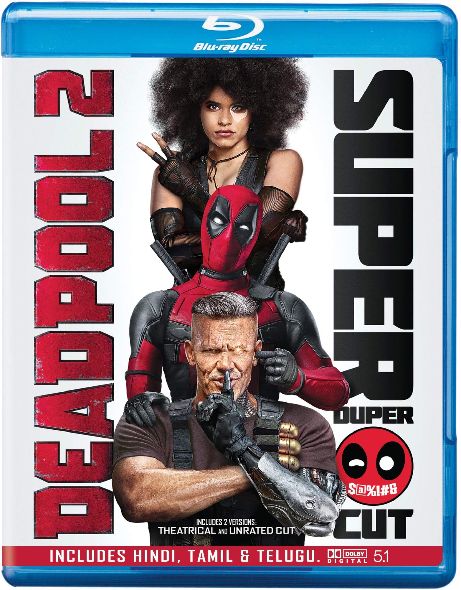 - Deadpool 2 (2018) - A David Leitch Film - Incl. Theatrical & Extended Cuts a.k.a. Super Duper Cut (2-Disc)