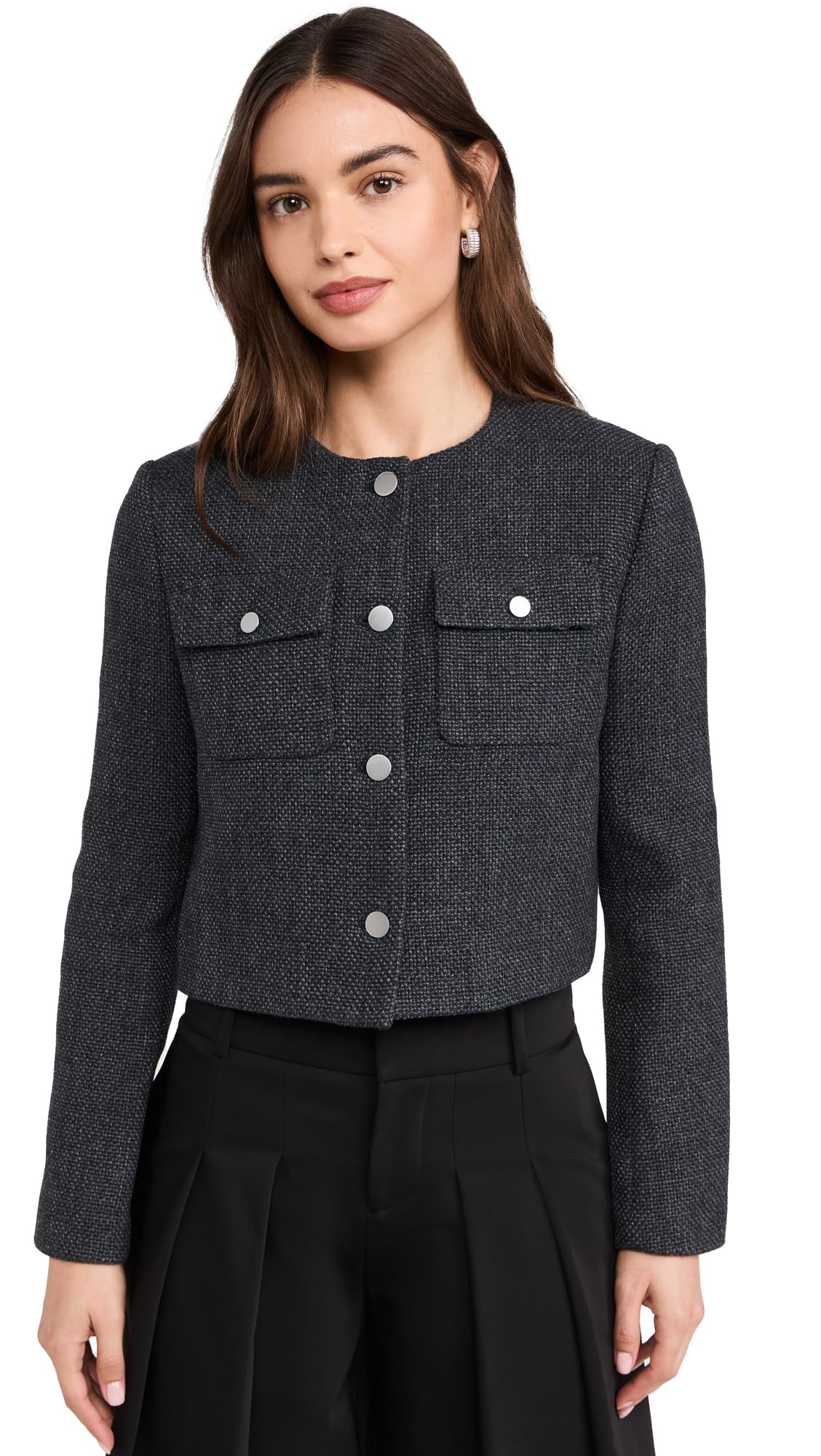 Theory Womens Pocket Cardigan Jacket