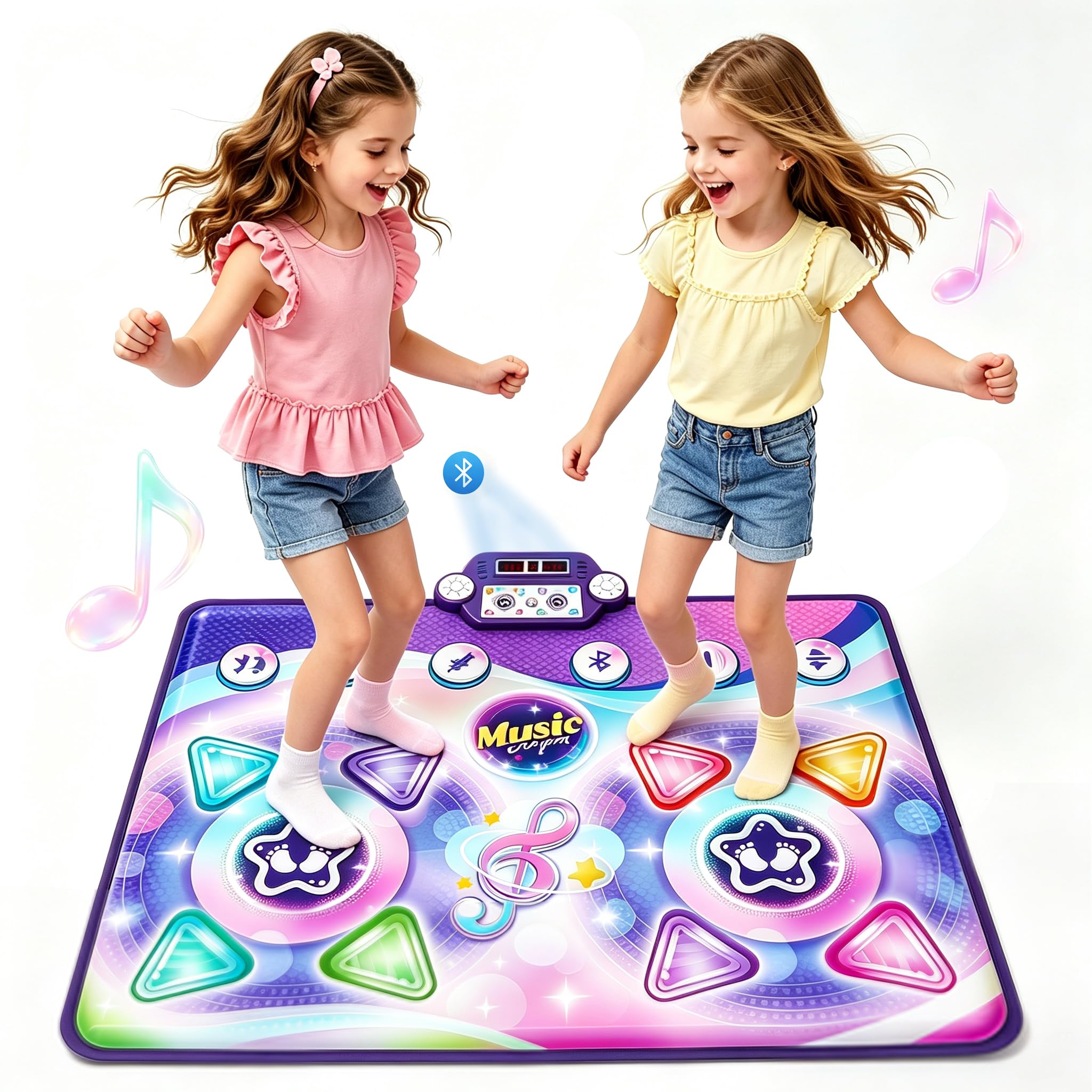 Alfombra de baile para niños con Bluetooth, regalo de cumpleaños de Navidad