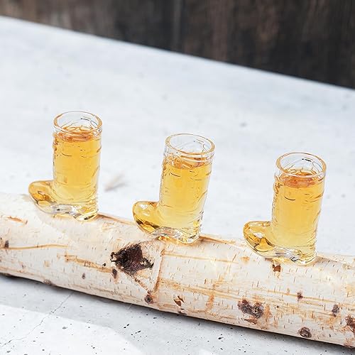 Miniatura 8 de Juego de vasos de chupito para botas vaqueras, reales (no de plástico), decoraciones de despedida de soltera, temática occidental, fiesta temática