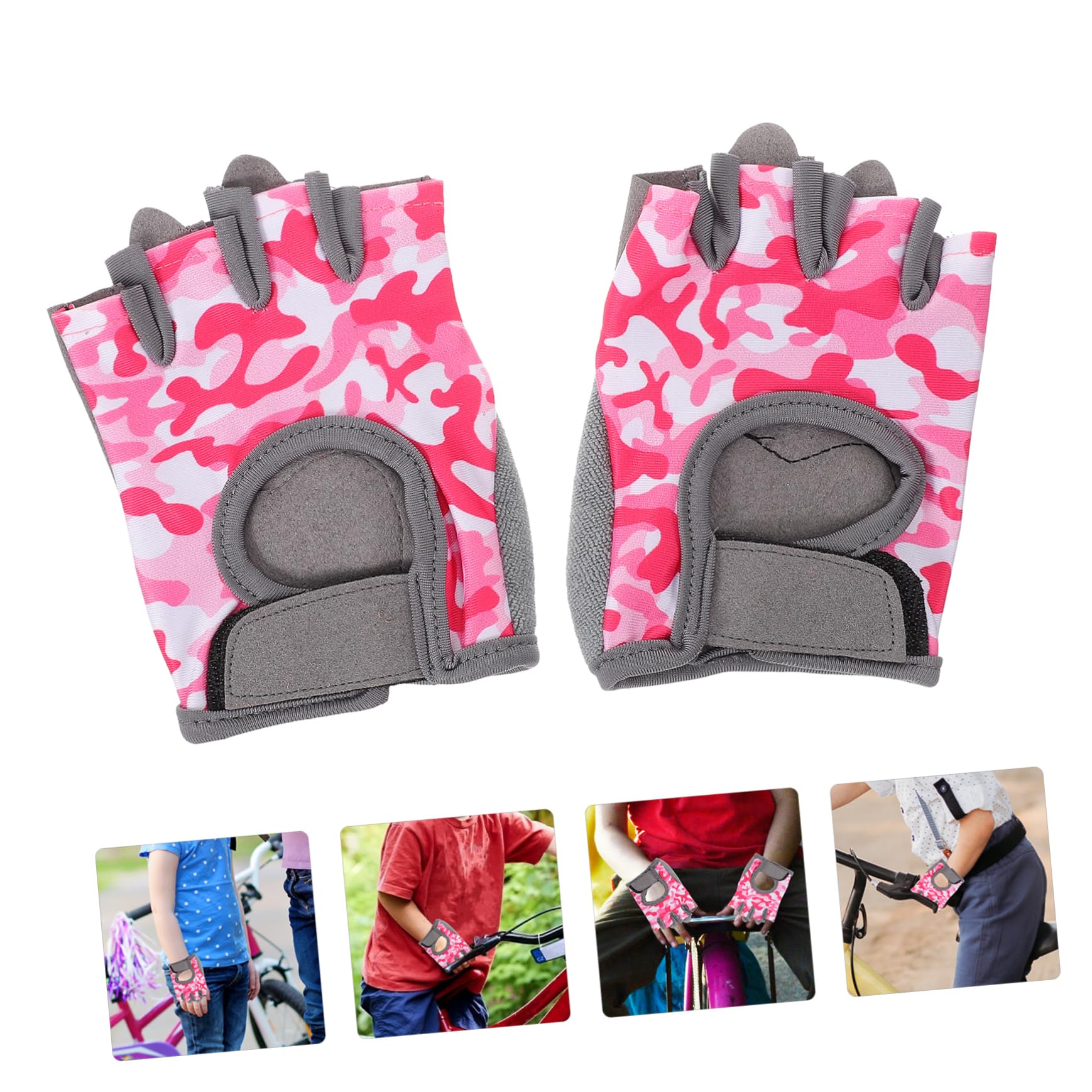 BESPORTBLE Guantes De Ciclismo para Niños Guantes De Pesca Guantes De Invierno Accesorios De Pesca Guantes De Gimnasio Guantes De Fitness Portátiles Suministros De Invierno Accesorios