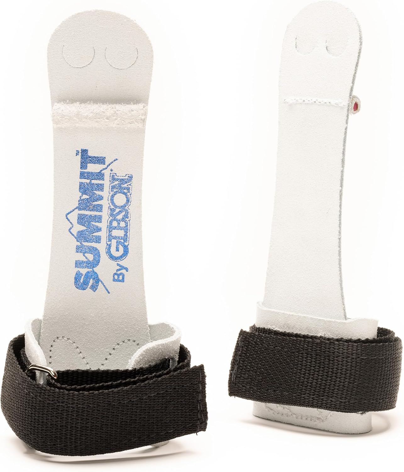 Gibson Summit Uneven Bar Gymnastic Grips for Women, Durable Leather Grip with Double Buckle Straps for Secure Grip, Hand Grips for Early Competitor Gymnasts, Gymnastics Grips for Girls - Made In USA Hook & Loop X-Small