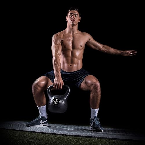 Miniatura 3 de ProsourceFit Pesa rusa de plástico de vinilo de 10, 15, 20, 25, 30 y 35 libras