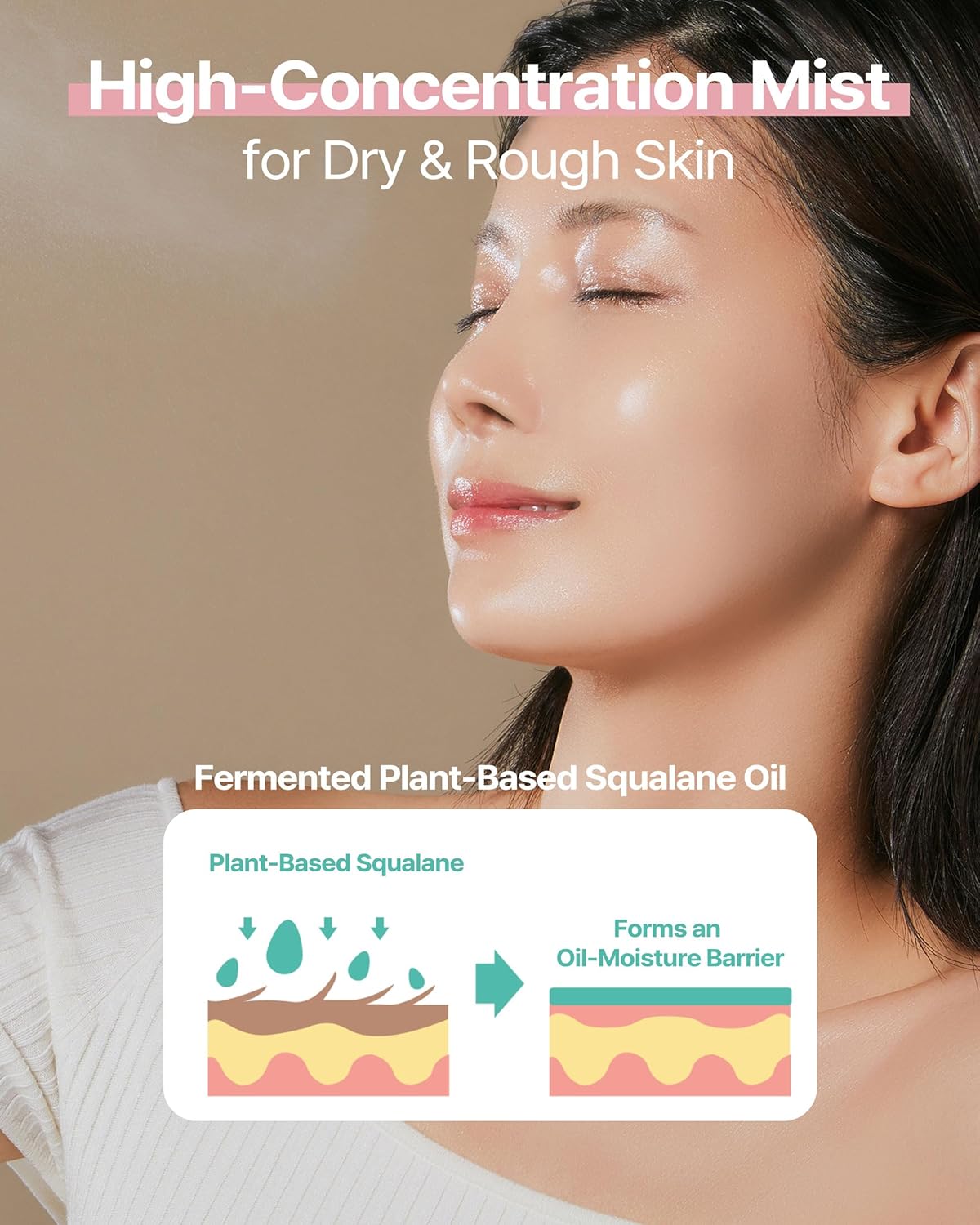 Aloe Cera Mist Serum - Vegan Hydrating Face Spray with Aloe Vera and Ceramide for Rough and Dry Skin - Refreshing & Hydrating Facial Mist - Fresh Herb Citrus Scent, 2.7 fl.oz. - Image 4