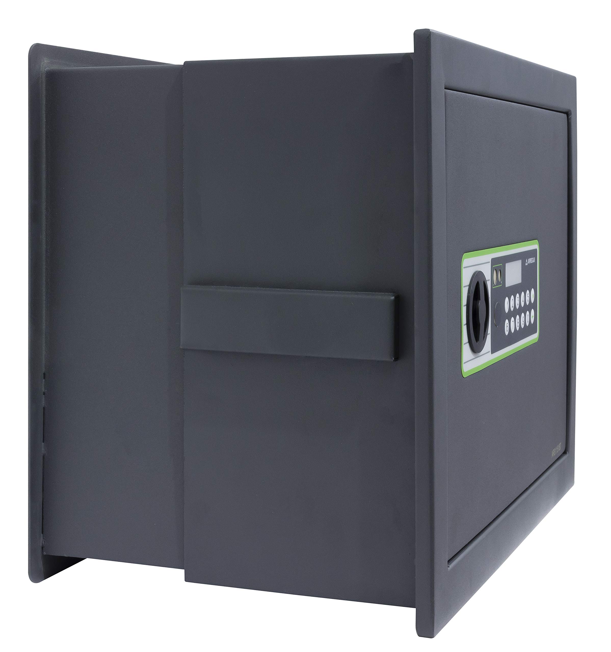 Arregui Supra 241150 Coffre-fort à emmurer, 6mm, fond extensible, ouverture à code électronique, 32 x 42 x 15/25 cm