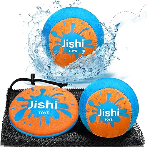 Skip Water Balls, juguetes de piscina de playa para niños de 4 a 8 a 12 años, juguetes de agua al aire libre, bolas de rebote de agua para río,