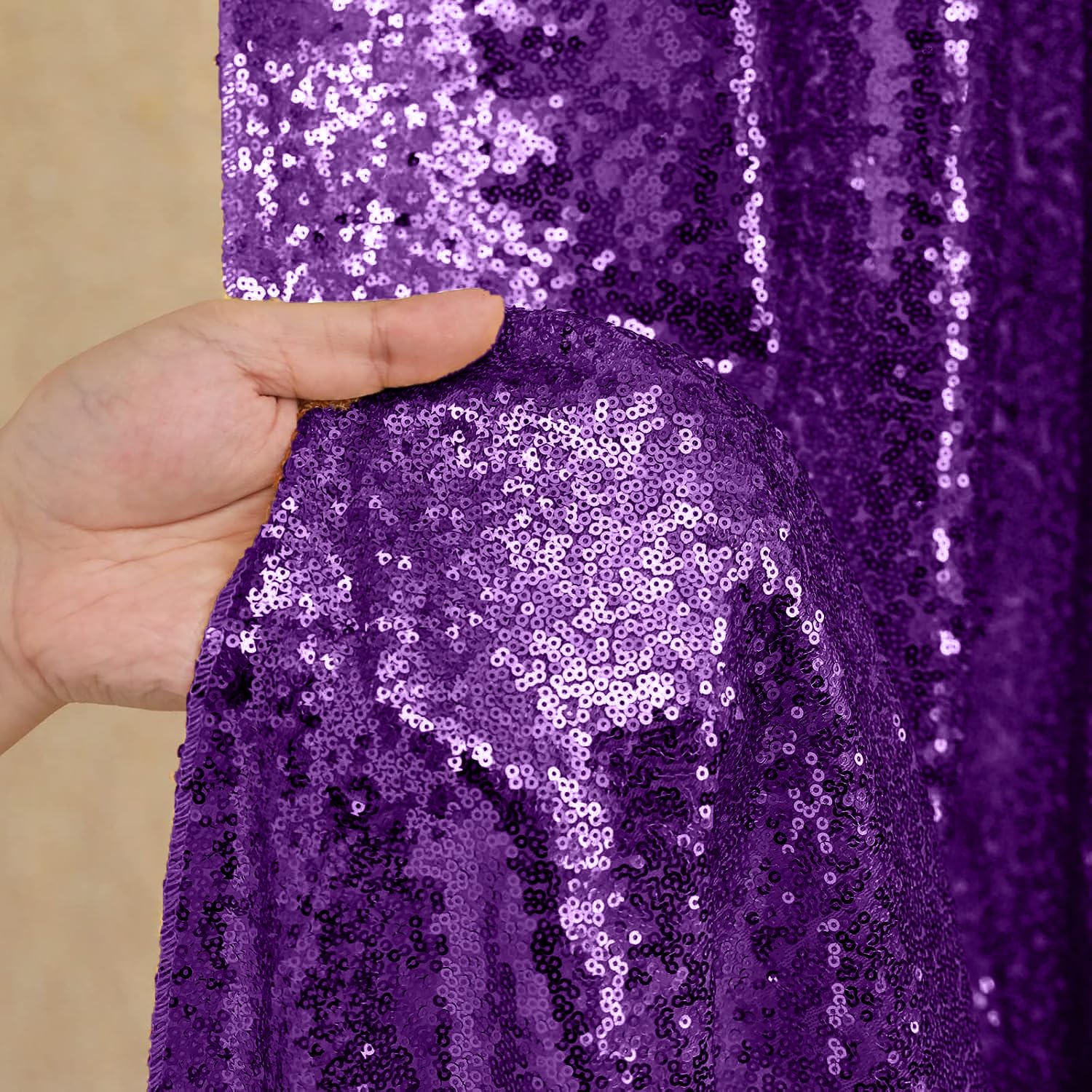 Telón de fondo de lentejuelas – Accesorios de estudio fotográfico – Fondo portátil para fotos de escenario de boda – Para fiestas, bailes, bodas, banquetes, Navidad,