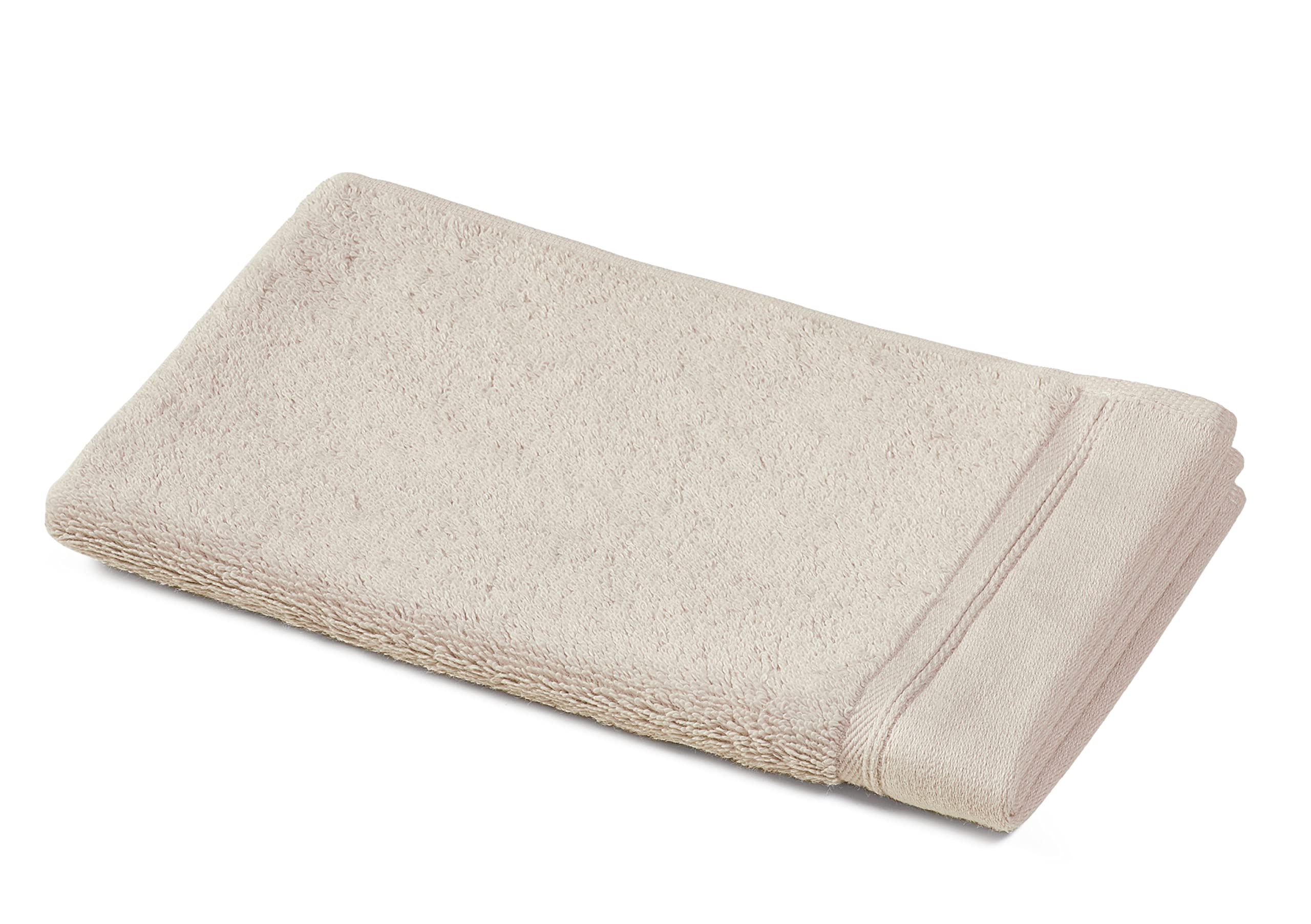 Sowel® Ręczniki dla gości 30 x 50 cm, 100% bawełna ekologiczna, jakość premium, ręcznik wyprodukowany w Portugalii, mokka