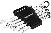 Vista 1 de Yaxa Basics Juego de llaves de trinquete, cabezal flexible SAE flexible, 5 piezas