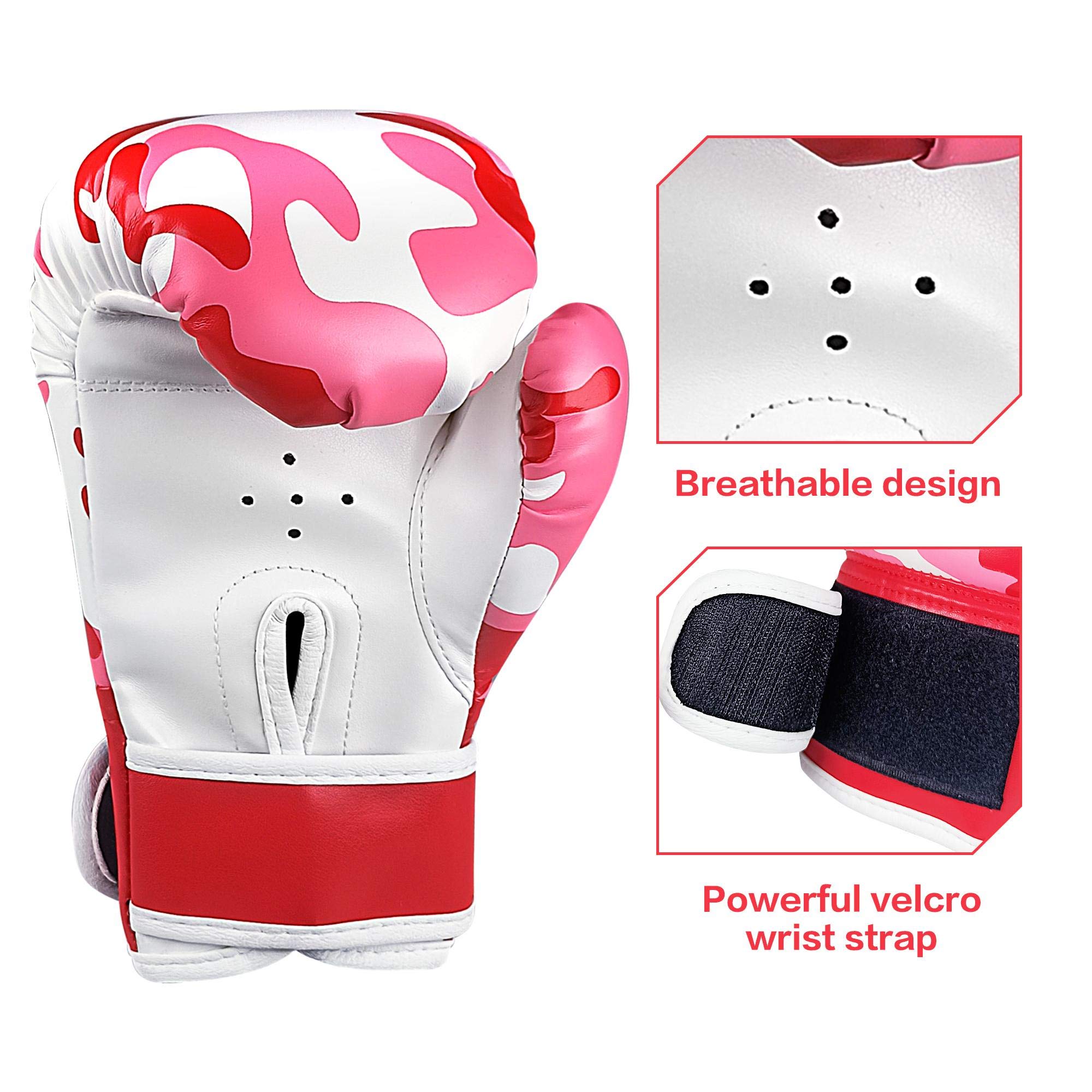 Guanti Da Boxe Per Bambini 2-11 Anni - In Pelle PU, Colorati, Per Allenamento E Gioco - Foto 11