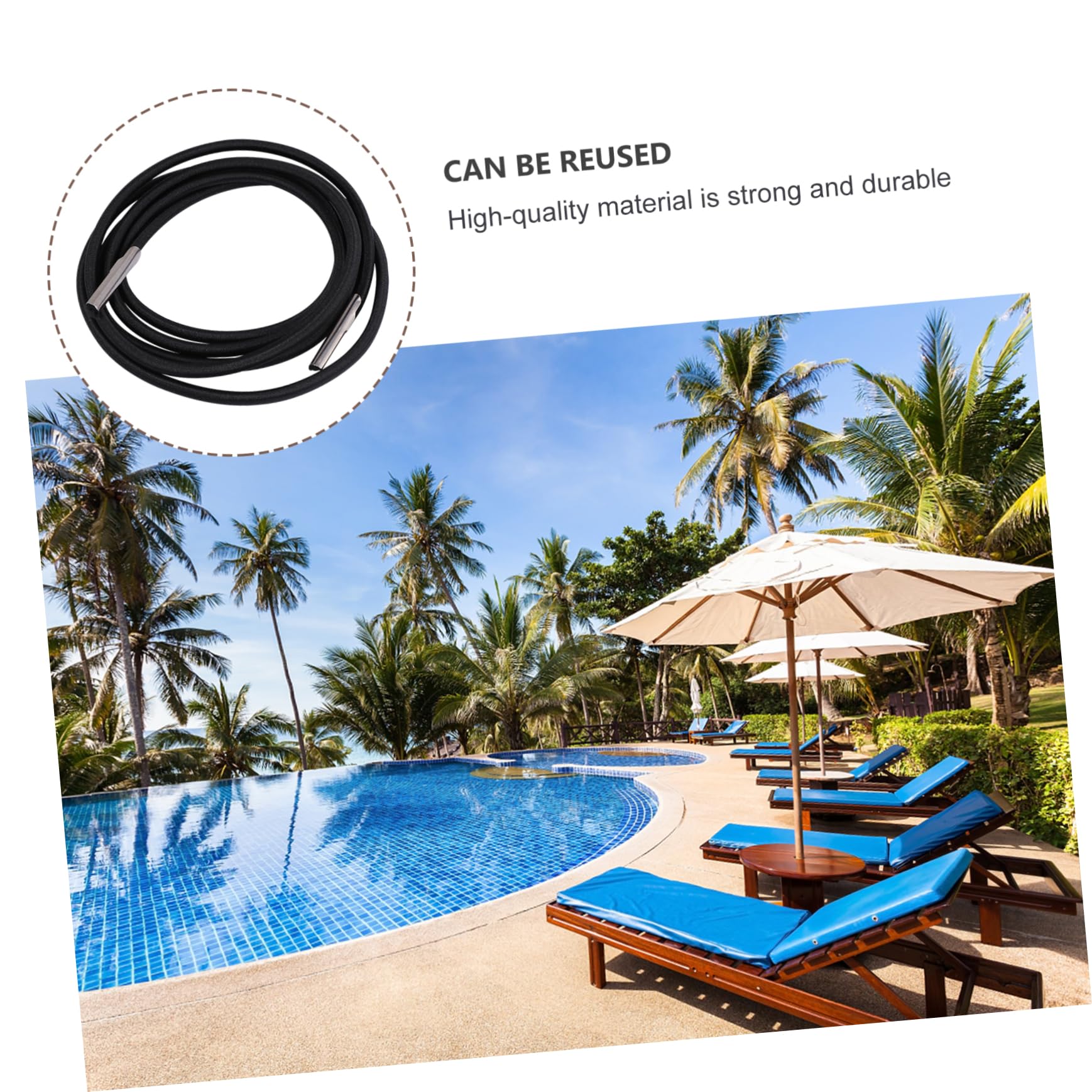 Ciieeo 4pcs Recliner Replacement Rope Lounge Chair Cord Chair Bungee Cord Gravity Recliner Cord Recliner Replacement Cords Recliner Binding Rope Elastic Band Outer Polyester Yarn Casual