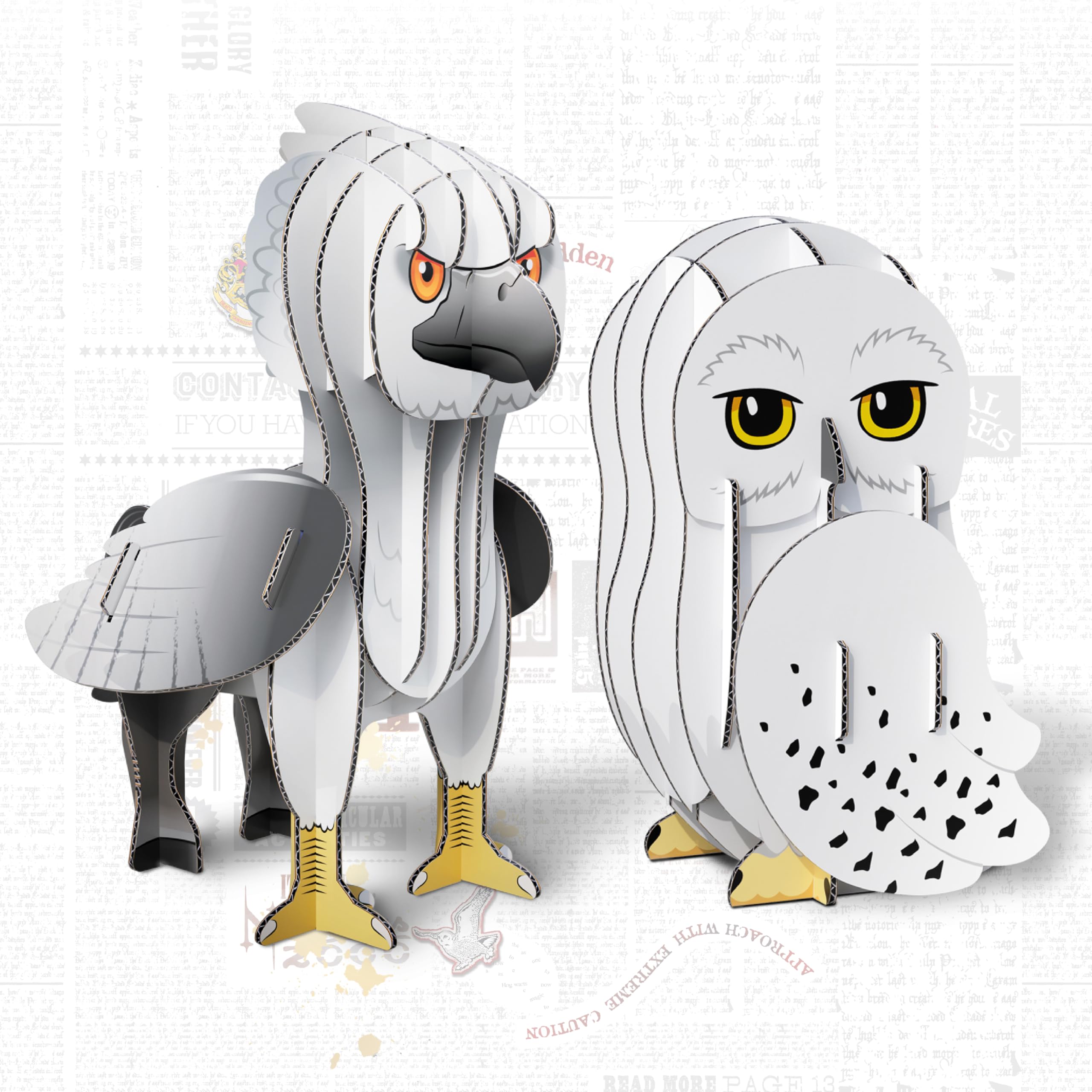 BLADEZ Harry Potter Toyz Make Your Own Magical Creatures Kit, Fun & Easy Harry Potter Gifts with Hedwig & Buckbeak - Image 3