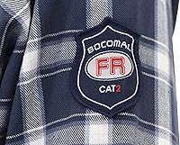 Vista 75 de BOCOMAL FR Shirts 6.25oz Camisas de soldadura ligeras Camiseta ignífuga para hombre ignífuga