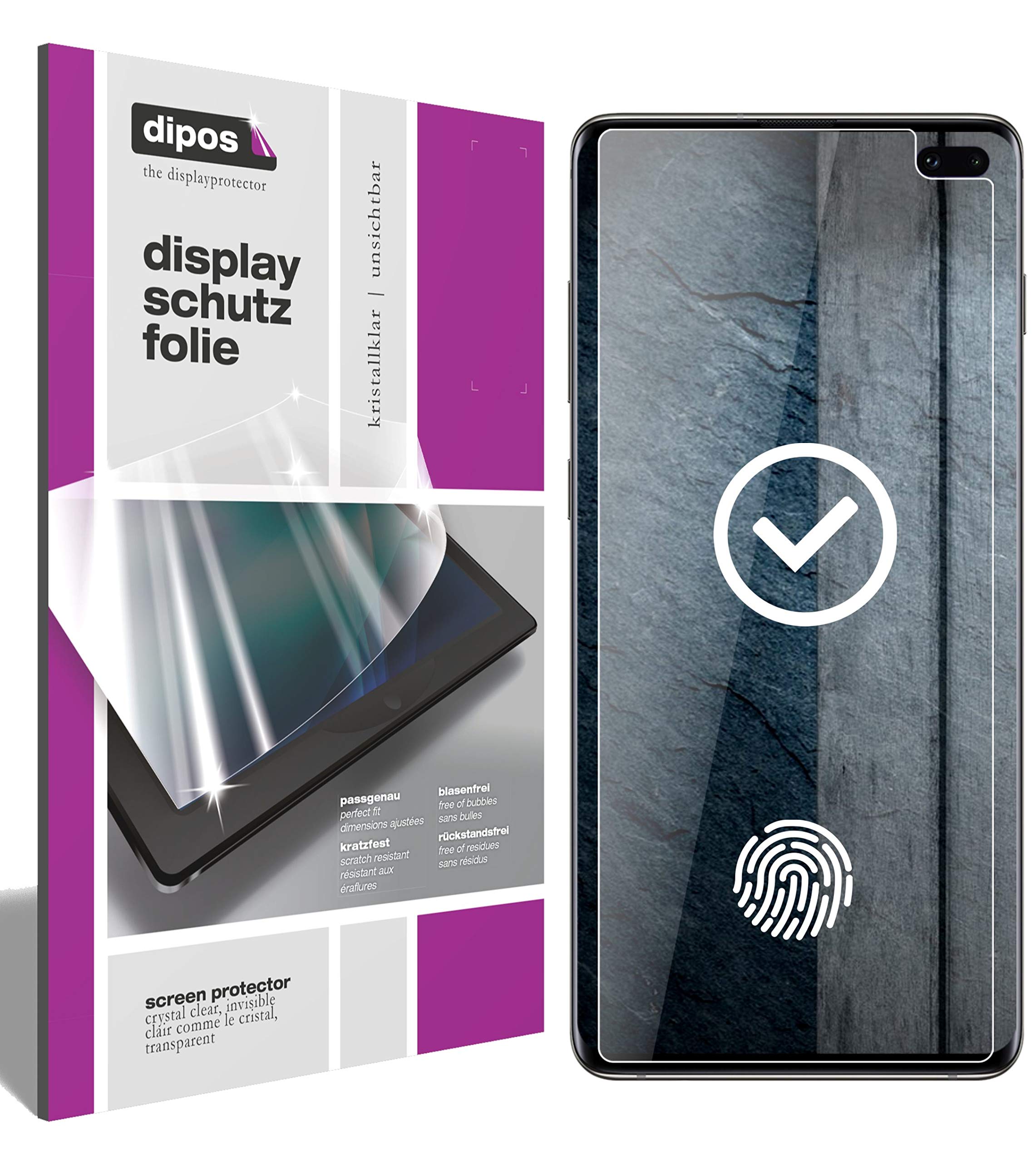 dipos I 6X Pellicola Protettiva Compatibile con Samsung Galaxy Note 20 Posteriore Pellicola di Protezione Cristallo