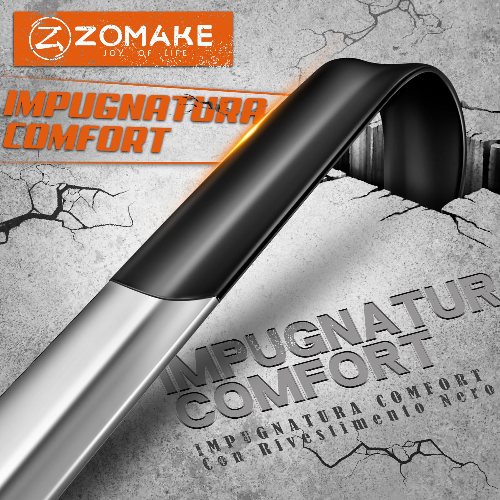 ZOMAKE Calzascarpe Lungo, Calza Scarpe Metallo 42cm, Calzante per Scarpe Acciaio Inossidabile, Shoe Horn per Uomini Donne Anziani
