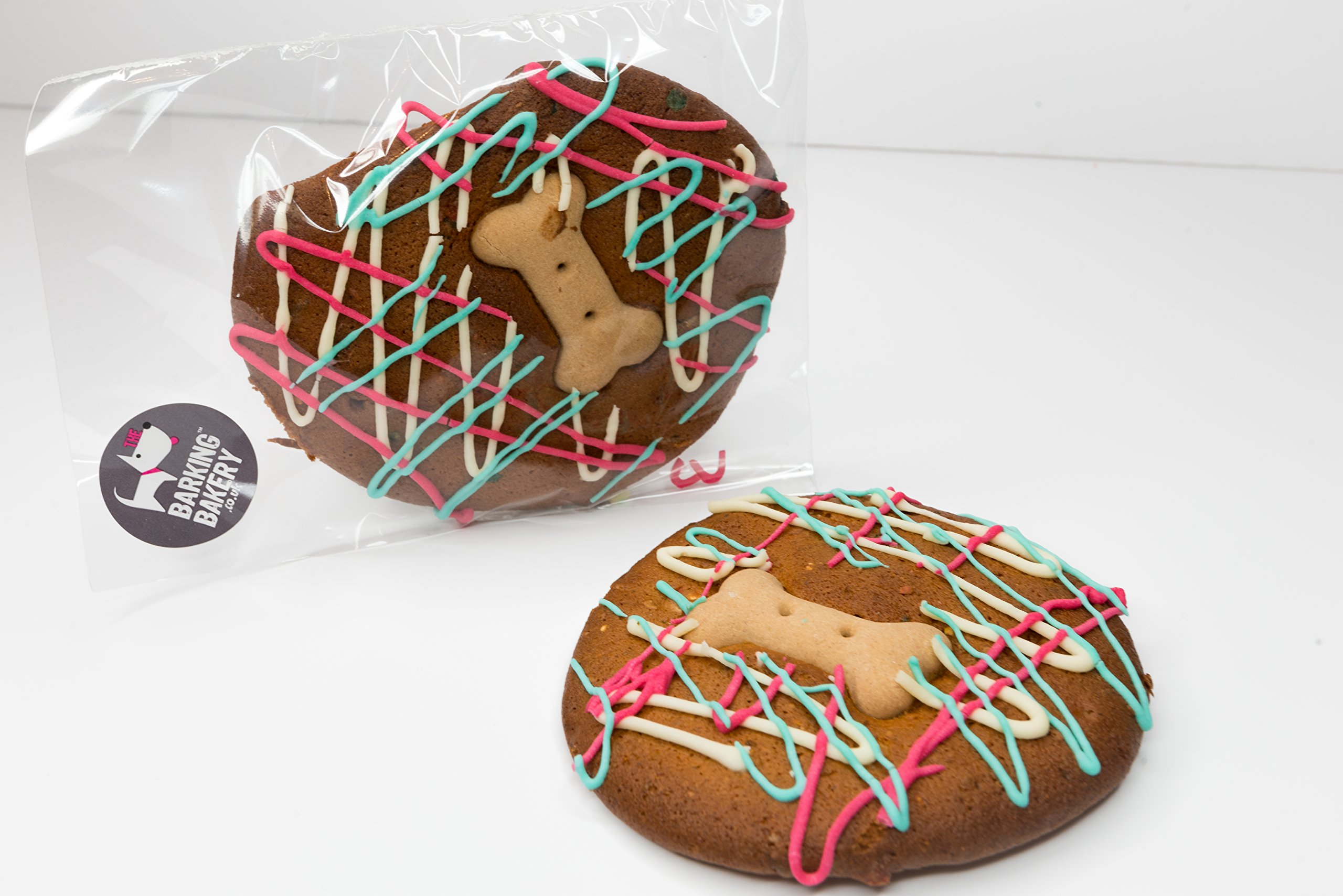Barking - Galletas horneadas para perros (Paquete de 10) (Tamaño Único) (Puede Variar)