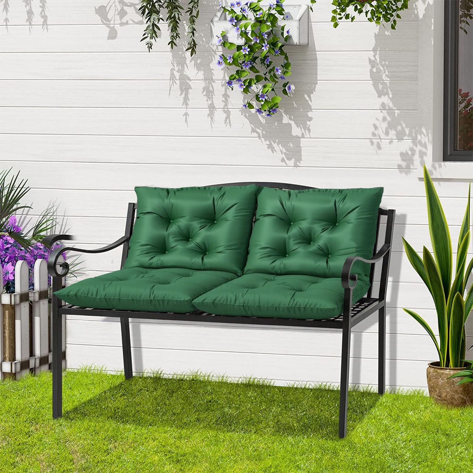 Coussin pour balancelle imperméable et épais pour résister aux intempéries de terrasse